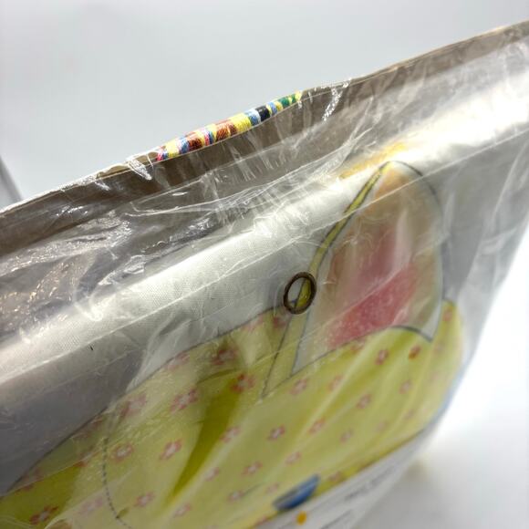 Quilted Baby Blanket Vintage Embroidery Kit Columbia Minerva Baby Love Cat Dog - Picture 6 of 6